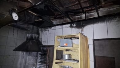 Bombeiros controlam incêndio em estabelecimento de Barretos